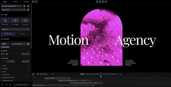 پرشین اسکریپت: 📌 افزونه motionpage نسخه 2.4.1 | انیمیشن ساز حرفه‌ای و پیشرفته برای وردپرسافزونه Motionpage یکی از قدرتمندترین و مدرن‌تر