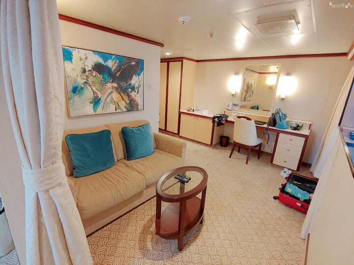 盛世公主號 Majestic Princess※閨蜜渡假提案~搭遊輪就是要住得好!!超大迷你套房艙-詳細介紹