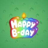 B-Day Candle #228