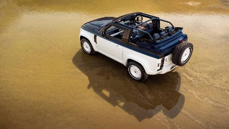 Land Rover Defender стал средиземноморским кабриолетом 2