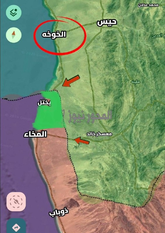 —️🇸🇦/🇾🇪 מבזק: אנסאראללה כבשו את יוכתל, צפונית למוקהה