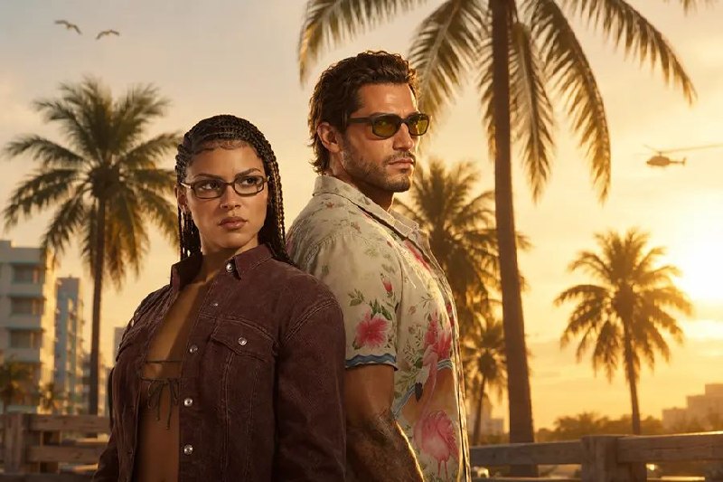 Games DL‌ - گیمز دی ال - GTA VI: 💜 فعلا که سایبرلیک کیرشو تک نفری کرده تو شرکت راکستار و انگار نمیخواد درش بیاره؛ گیم پلی جدیدی از پرواز در شب های وایس س