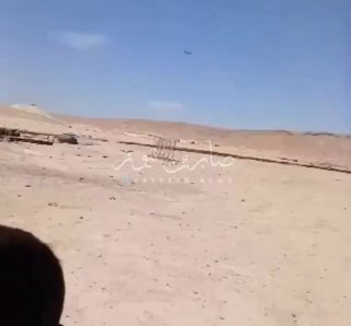 🔴Occupied Syria: American enemy aircraft bombing sites in the Syrian desert