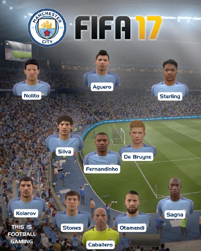 Hezar Game | هزار گیم: ⚽️ منچسترسیتی در FIFA 17پروکسی | پروکسی⚽️ @HezarGame