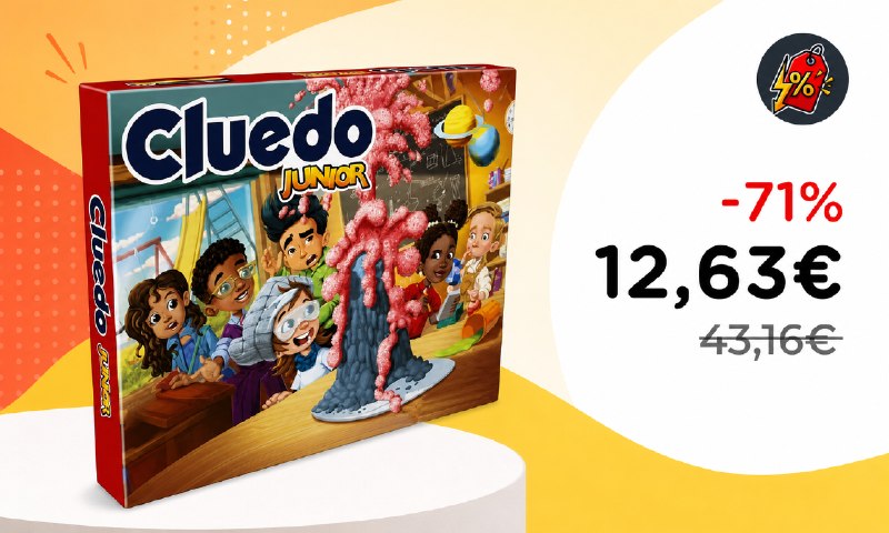 Hasbro Gaming Cluedo Junior: Offerta Imperdibile a Solo 12,63€!