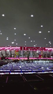 The majestic FIFA World Cup 2026 drone show in Mexico City.Did you know? 🎓