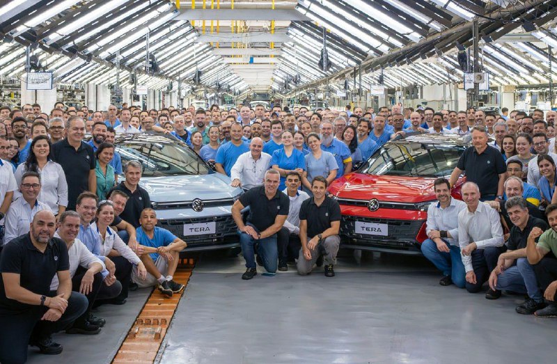 В Бразилии началось производство кроссовера Volkswagen Tera