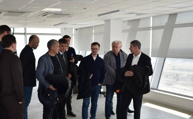 Замглавы Росавиации Андрей Потемкин проинспектировал строительство аэропорта Махачкалы. фото