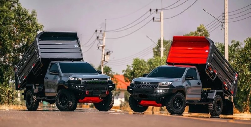 Toyota Hilux превратили в самосвал с грузоподъёмностью 5 тонн 2
