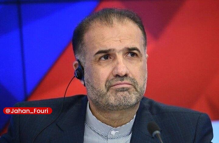جهان بینالملل فوری🌍: کاظم جلالی: کییف هنوز غرامت حمله به کشتی ایرانی را پرداخت نکرده استسفیر ایران در مسکو:🔹کییف هنوز بابت حمله به یک کشتی