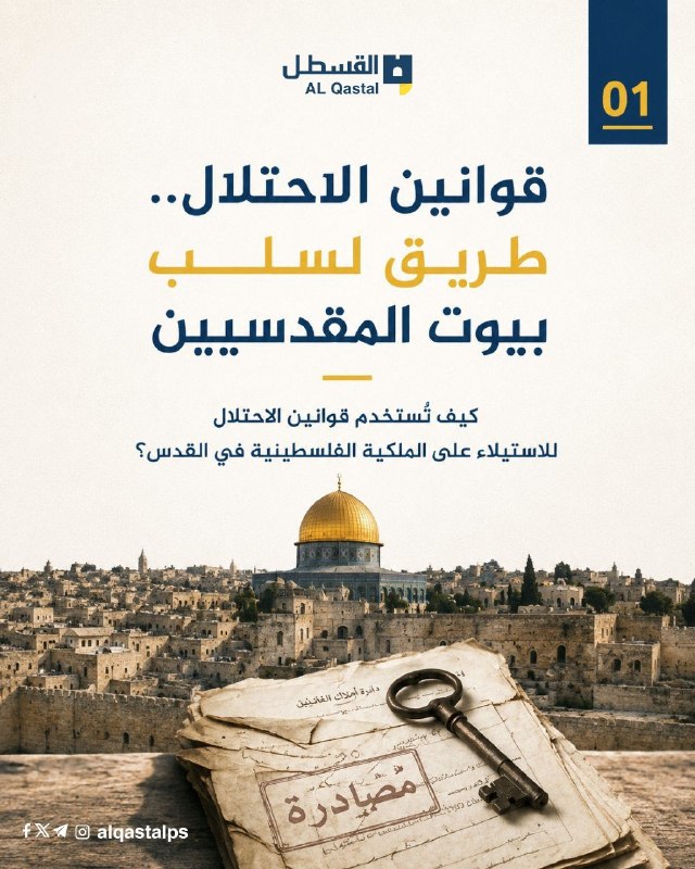 الاحتلال يستخدم قوانينه للاستيلاء على أملاك أهل القدس