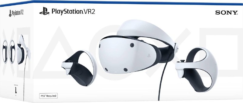 Продам абсолютно новые очки Sony PS VR2 с джойстиками, в коробке. Пользовались два раза. Отличный по — фото 1