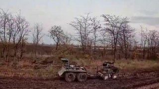 מפעילי כטב"מים של חטיבת השומרים הנפרדת ה-40 של קבוצת הכוחות ווסטוק זיהו והשמידו ציוד אויב ומערכות רובוטיות…