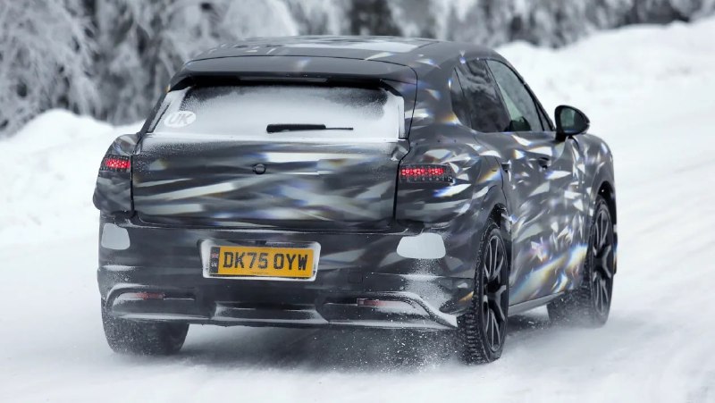 Электрический Bentley Urban вышел на зимние испытания 3