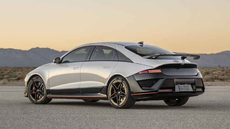 Hyundai заменит Ioniq 6 в США на «заряженный» Ioniq 6 N 3