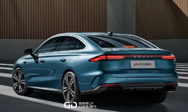 Geely опубликовала фото нового седана Galaxy Starshine 6 3