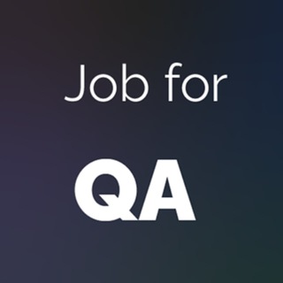 Telegram profile photo for Job for QA