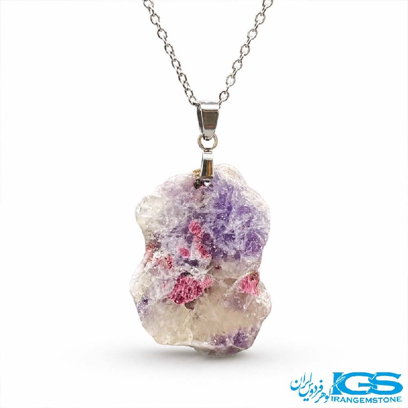 گوهر فردوس ایران: 🍇گردنبند یاقوت راف✨🟪 ایجاد تعادل و تنظیم چاکرای خورشیدی و چاکرای قلب (چهارم)🟪 سنگ ماه تولد: فروردین، تیر، آبان🟪 تقویت ان
