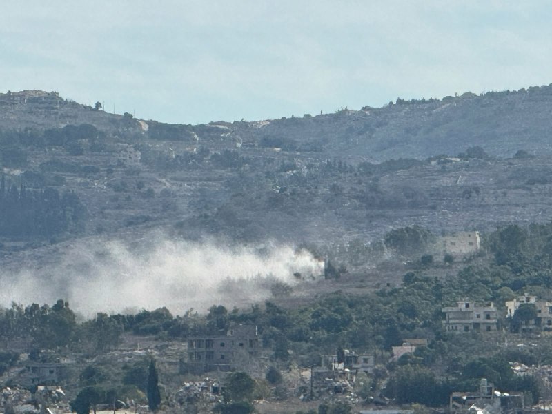 לבנון: ארטילריה ישראלית תוקפת את נבטי העליון כשהפגזה שוב על מטרות טלוזה מוקדם יותר נורו גם פצצות מרגמה לעבר…