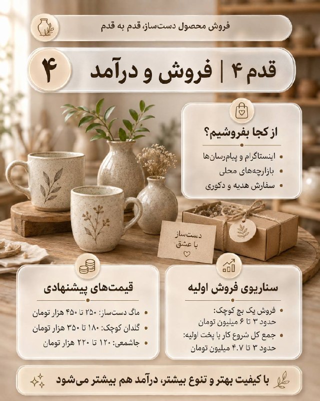 اخبار قزوین: ♦️با چند ابزار ساده، کمی گل و کلی خلاقیت میتونی ساخت سفال و سرامیک دستساز رو از خونه شروع کنی🤍🏺@akhbarghazvin♦️با چند