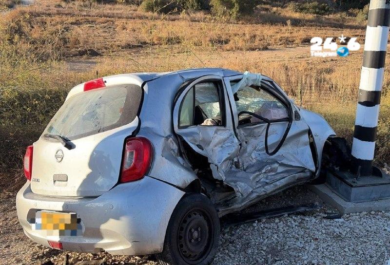 🇮🇱 A 60-year-old woman was seriously injured and a 21-year-old man was moderately injured in a traffic accident between a truck and two vehicles on Highway 35 near the village of Zoharim. They were evacuated to Soroka Hospital.