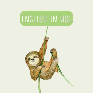 Telegram profile photo for ENGLISH IN USE