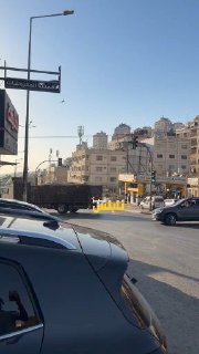 דחוף: משוריינים לכיבוש בצומת אל-קינדי לכיוון דרך אל-איתיחאד.