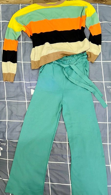 костюм, трикотаж, размер М