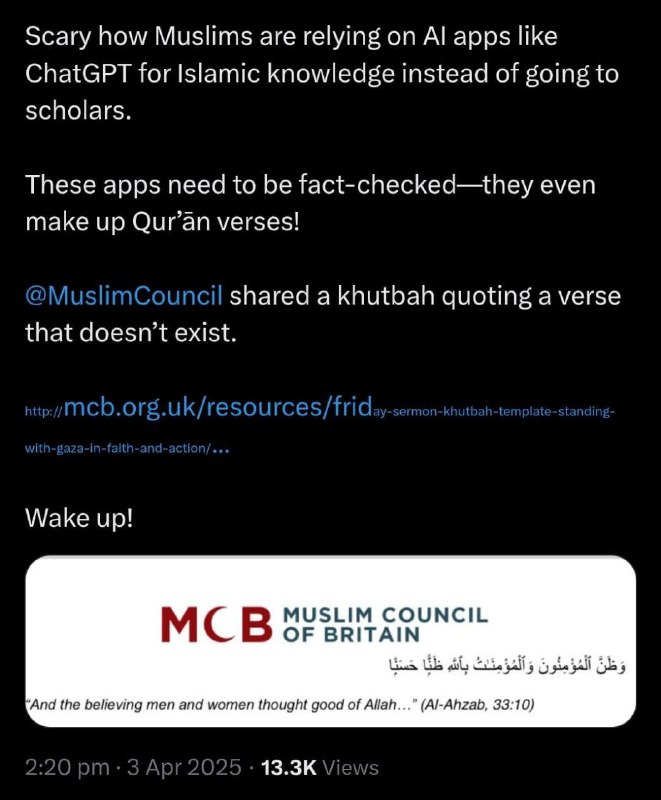 BENEFIT: Don't blindfollow Chatgpt!
