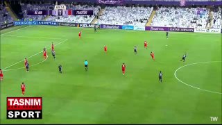 השער השני של אל עין אמירויות מול טרקטור איראן של חוסיין רחימי בדקה ה-70