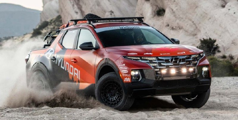 Hyundai подготовила пикап Santa Cruz для серьезного бездорожья 1