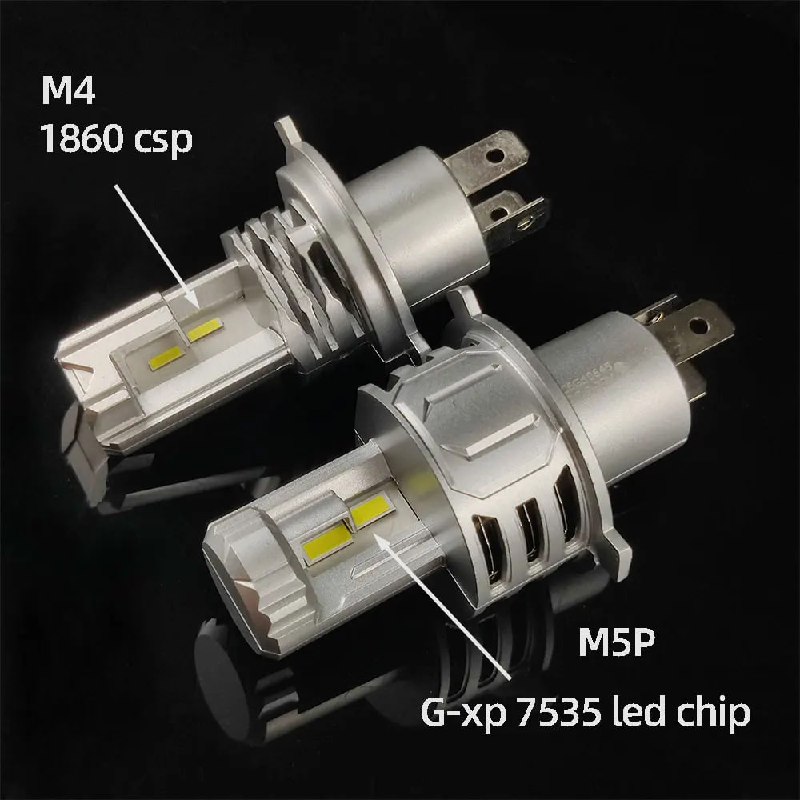 DAWNKNIGHT M5P H4 H11 Светодиодная лампа мини размер Plug And Play H7 9005 H3B 9006 H8 светодиодные  3