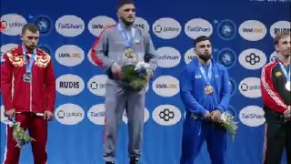 🎦 resonance of the national anthem in the heart of America; Iranian freedom fighters raised the flag.