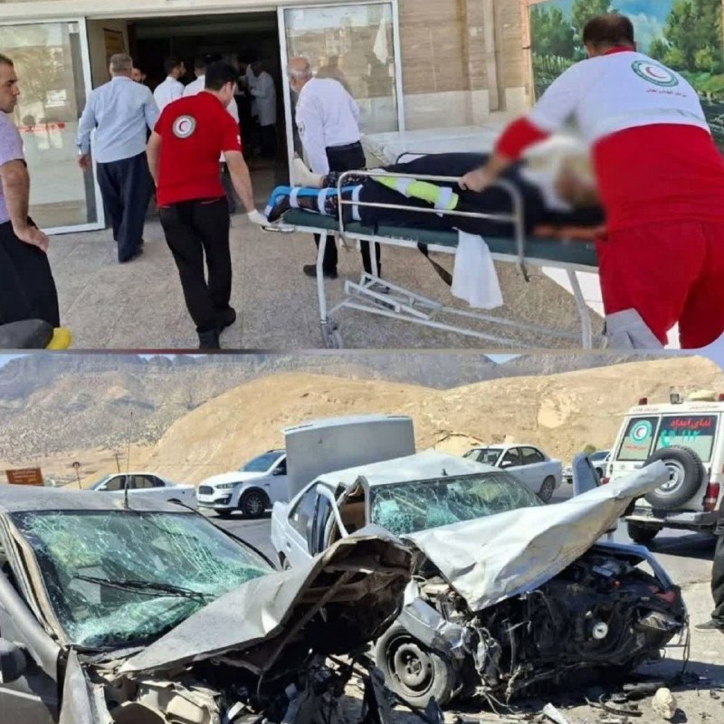 آخرین خبر کرمانشاه: 🔺 7 مصدوم براثر برخورد دو خودروی پژو 405 در محور دالاهو به سرپل ذهاب🔹در محور دلاهو به سرپلذهاب 2 دستگاه خودرو پژو 405 ب