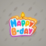 B-Day Candle #38