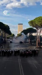 עימותים עזים פרצו בין מפגינים למשטרה בבריסל ובאלבניה בשבת, כשההפגנות על דרישות שונות הסלימו לעימותים. בבריס…