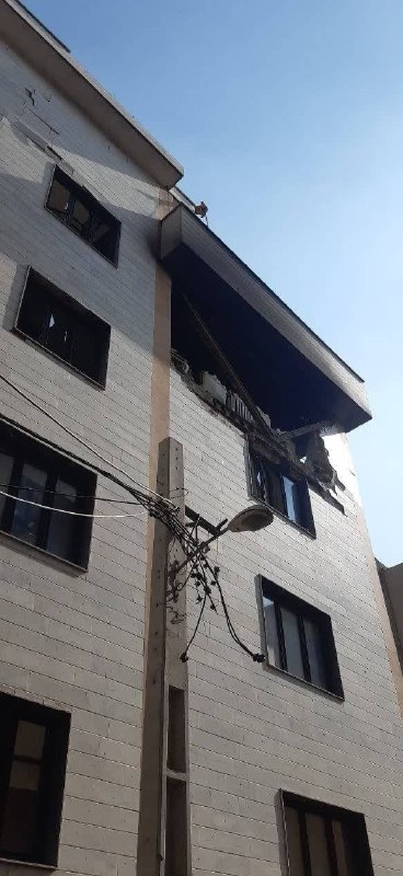 פיצוץ גז בבניין מגורים בן 4 קומות בנרמק דובר מכבי האש בטהרן: פיצוץ ושריפה אירעו היום בצהריים בבניין בן ארבע…