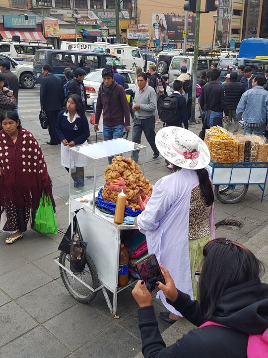 拉巴斯邊走邊吃 - 關於玻利維亞的那些小事