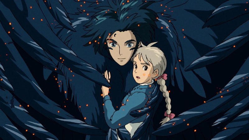 تاینی موویز | Tiny Moviez: 🎬 هم اکنون میتوانید انیمه ی « Howl's Moving Castle 2004 قصر متحرک هاول » را با زیرنویس فارسی چسبیده به همراه دوبله فارسی