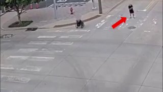 🇨🇳 Guizhou, China — Two students were caught trying to push a classmate over a school rooftop ledge before a teacher intervened and stopped them.Follow us -> LiveLeak