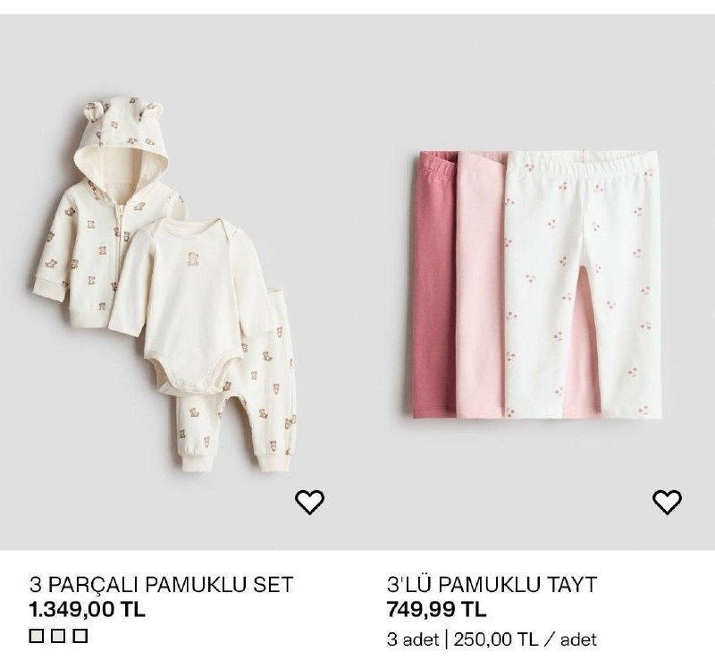 خرید آنلاین از برندهای ترکیه(TiniMark): 🐰 کالکشن بچهگانههای H&M👶 نوزادی دخترانه تا ۴ سالhttps://www2.hm.com/tr_tr/bebek/kiz-cocuk-kiyafetleri/hepsini-incele.h