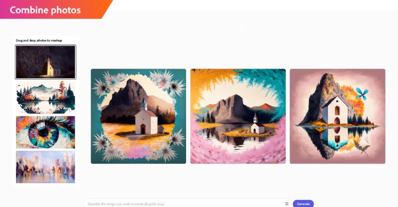 就在刚刚 Adobe 发布了自己的生成式设计工具 beta 版本的内测链接，同时还将在北京时间凌晨 4 点召开发布会，看了下官方公布的能力，算是对目前图片编辑相关生成能力的集大成了，我按照图片的生成方式、生成格式、细节优化、特殊效果这四个大类将官网上露出了能力进行了分类，具体如下 