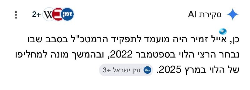 🇮🇱 אייל זמיר??? לא יכול להיות. אייל זמיר לא מאמין במינויים רגע לפני בחירות. מה שלא הפריע לו להתמודד על תפ…