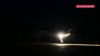 שתי נושאות טילים אסטרטגיות אתה-95MS בליווי מטוסי קרב מסוג עם-35S ביצעו טיסה סדירה מעל מימי ים ברינג וים צ'ו…