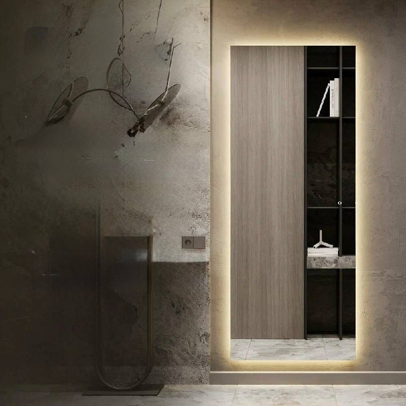 Идеальное зеркало для прихожей В прихожей зеркало не просто предмет интерьера. Это ваш главный союзник и самый честный критик, который помогает соб... - изображение 2 - зеркало, подсветкой, прихожей