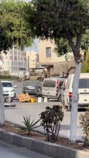A large military deployment in Al-Jalda Square and the Ain Dirbaha area in Hebron. Hundreds of families were forced to evacuate their homes.