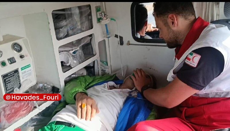 حوادث فوری ⚠️: نجات کوهنورد دچار عارضه قلبی در ارتفاعات سبلان🔹سرپرست جمعیت هلالاحمر شهرستان مشگینشهر از نجات یک کوهنورد ۴۲ ساله که در