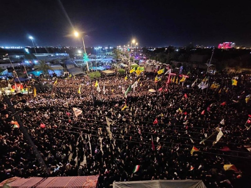 — 🇮🇷/🇮🇶 צילומים נוספים של האימאם המעונה מגיע לכרבלה