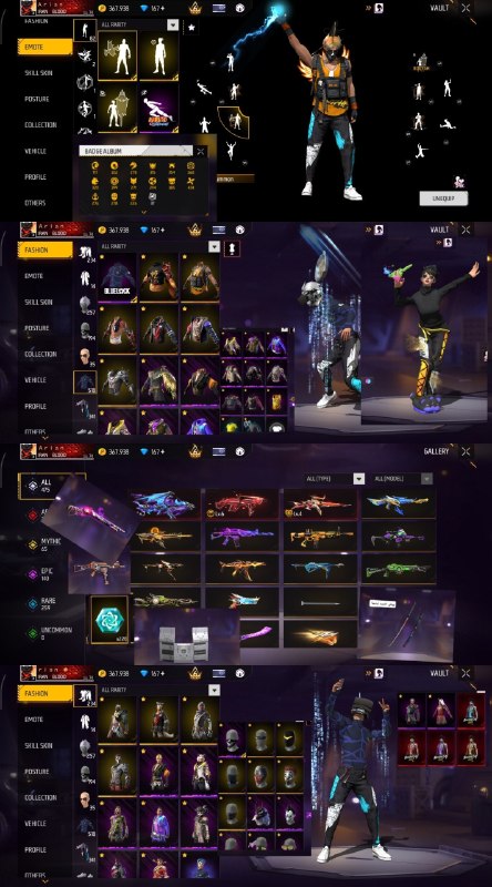 دنیای اکانت فری فایر freefire: 24800. Gh