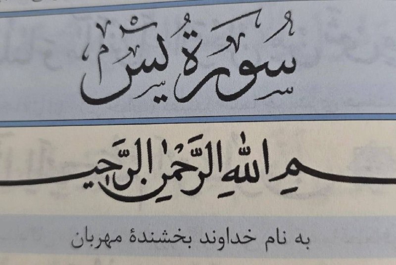حرف‌‌وگپ‌‌ - عباس حسین‌نژاد: یک سوره یاسین قرائت شد از طرف همه دوستان دیده و نادیده و کسانی که این پست را می‌بینند تقدیم شد در روز شهادت امام رضا ( ع